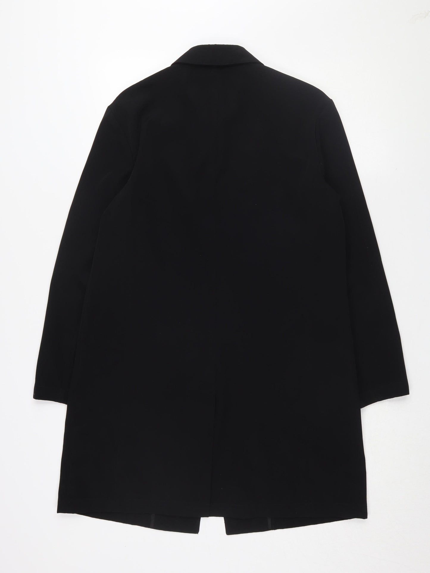 Womens UK Size 12 NEXT Black Overcoat