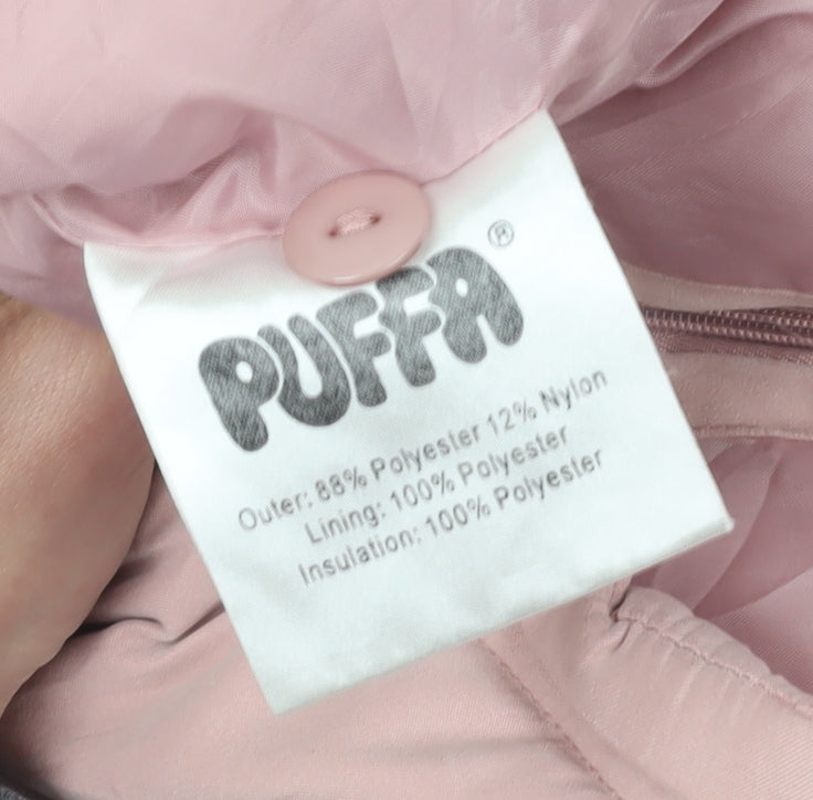 Womens UK Size 14 Puffa Pink
