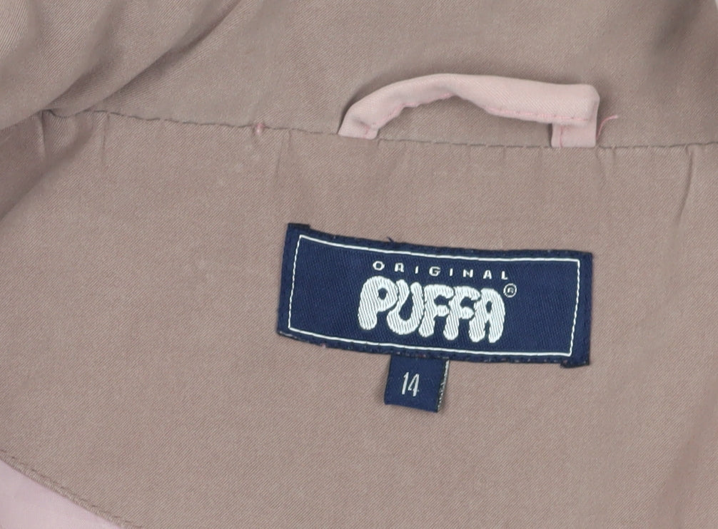 Womens UK Size 14 Puffa Pink