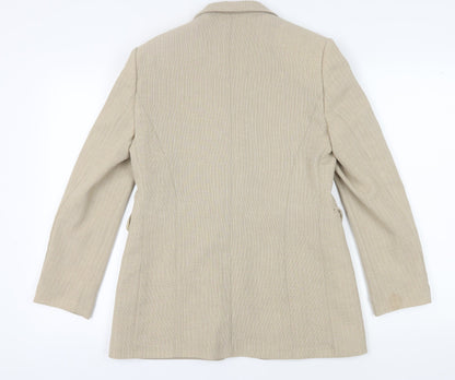 Marks and Spencer Beige Women’s Suit Jacket Size 12