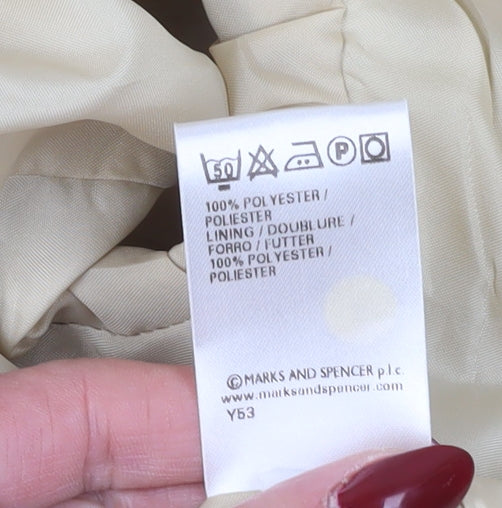 Marks and Spencer Beige Women’s Suit Jacket Size 12