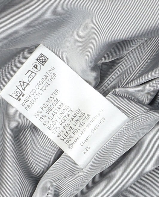 Marks and Spencer Women’s Grey Suit Jacket Size 14