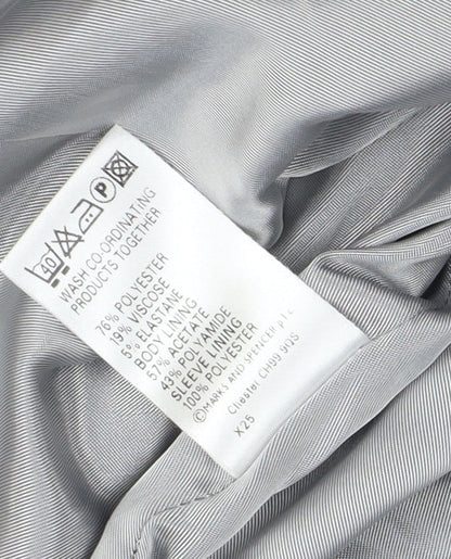 Marks and Spencer Women’s Grey Suit Jacket Size 14