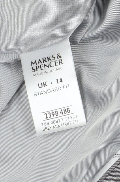 Marks and Spencer Women’s Grey Suit Jacket Size 14