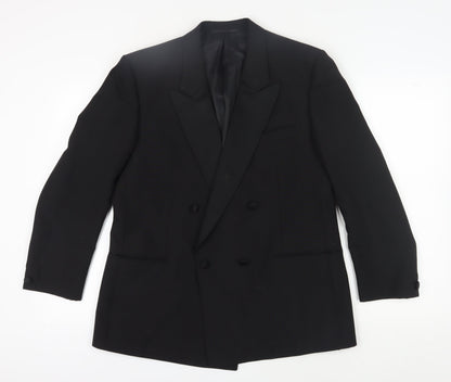 Mens UK Size 44 Weidenmann Regular Black Suit Jacket
