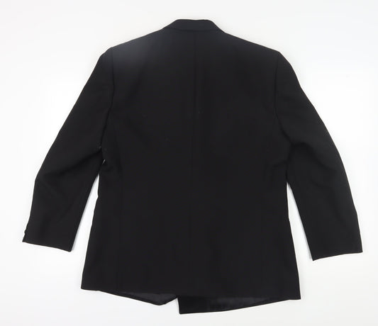 Mens UK Size 44 Weidenmann Regular Black Suit Jacket