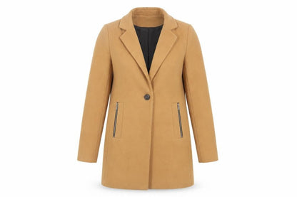 Womens UK Size 12 ASOS Beige Basic Jacket