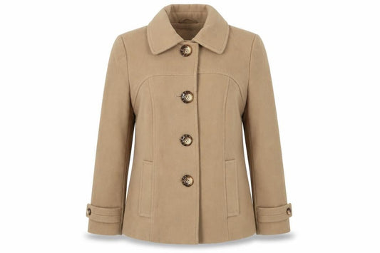 Womens UK Size 10 Autonomy Beige Basic Jacket