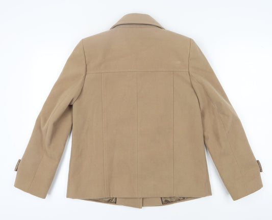 Autonomy Women Beige Basic Coat Size 10