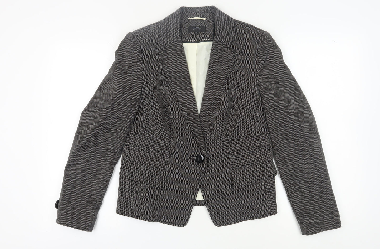Marks and Spencer Women's Grey Blazer Size 14