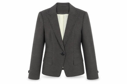 Womens UK Size 14 Marks and Spencer Regular Grey Blazer