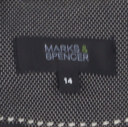Marks and Spencer Women's Grey Blazer Size 14