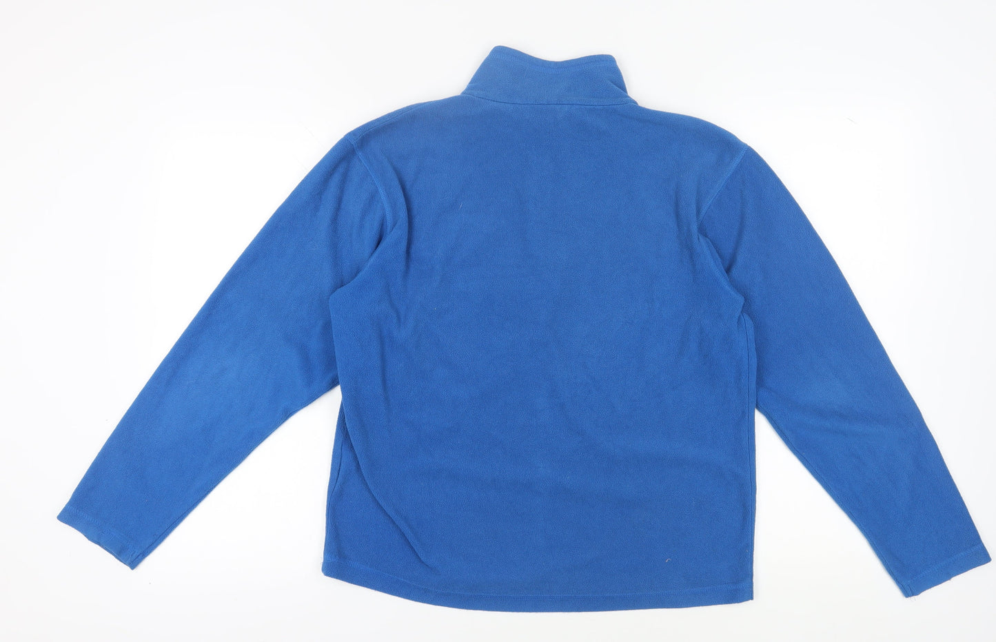 Regatta Blue Fleece Pullover Sweatshirt M Unisex