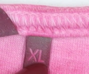 Womens UK Size XL Sandwich Pink Basic T-Shirt