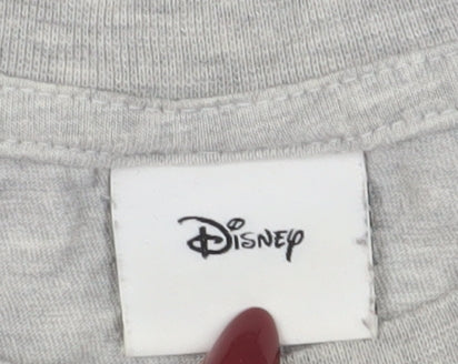Unisex Adults UK Size 16 Disney Grey Basic Tank