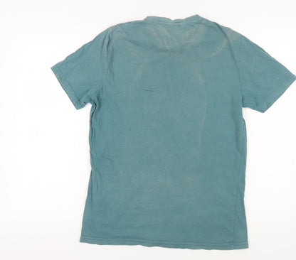 Mens UK Size M Ben Sherman Teal  T-Shirt