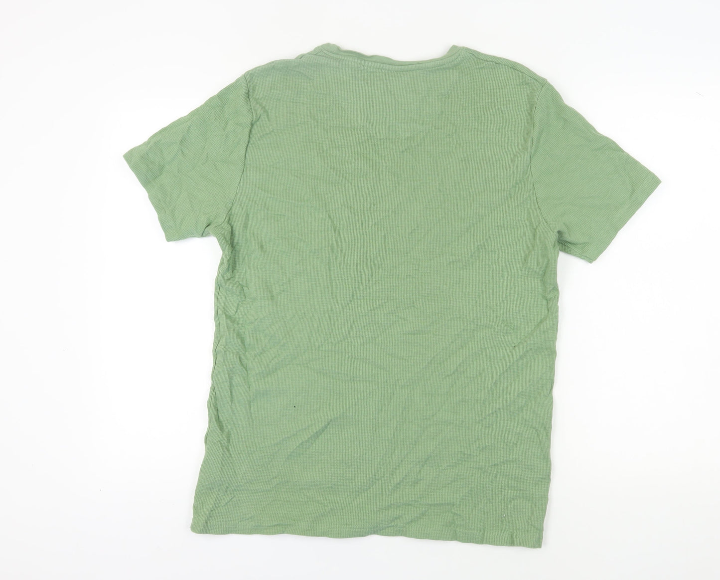Mens UK Size XL Brave Soul Green  T-Shirt