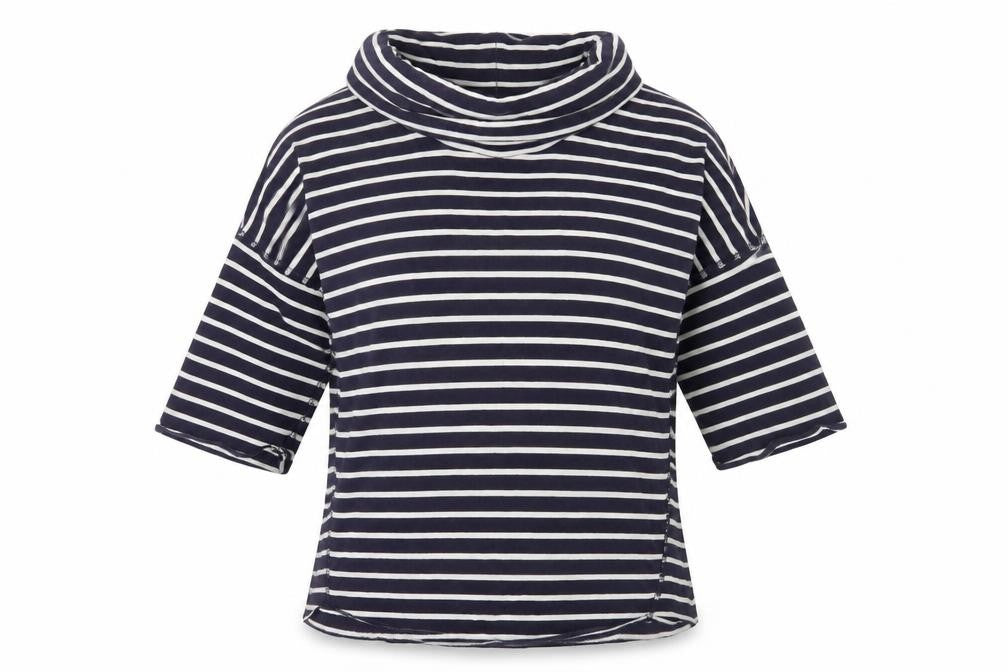 Womens UK Size XS Gap Blue Jersey Blouse