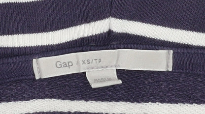 Womens UK Size XS Gap Blue Jersey Blouse