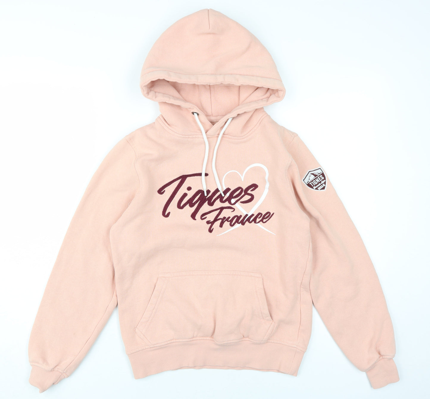 Tignes Women's Pink XS Hoodie with Logo Size XS