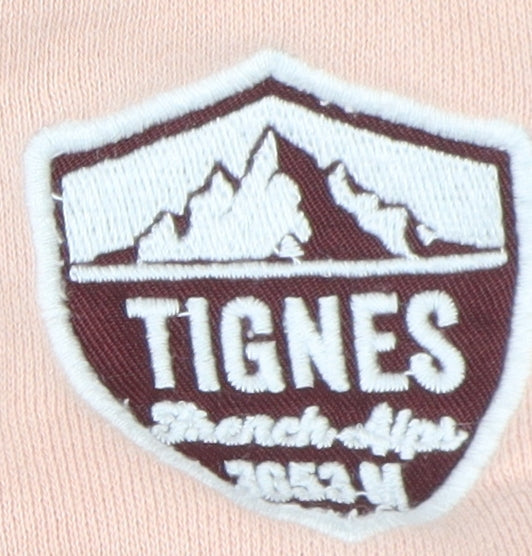 Tignes Women's Pink XS Hoodie with Logo Size XS