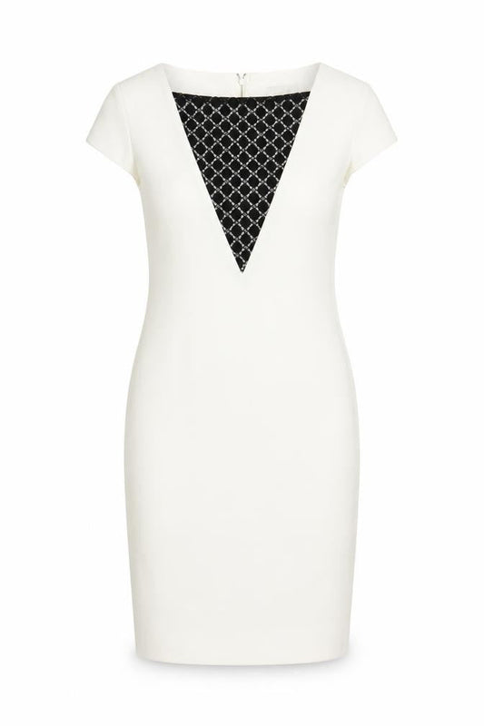 Almari Women’s Ivory Bodycon Dress - Size 10