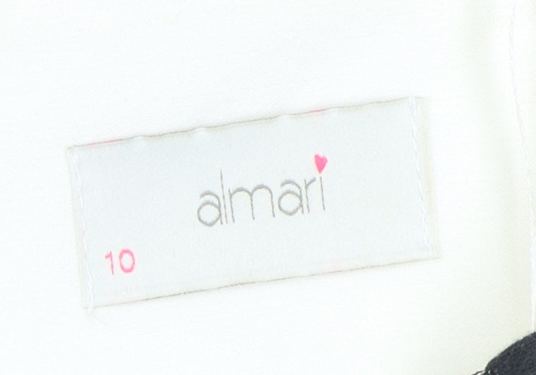 Almari Women’s Ivory Bodycon Dress - Size 10