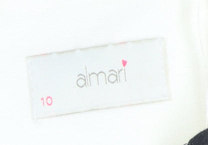Almari Women’s Ivory Bodycon Dress - Size 10