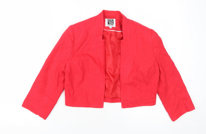 Womens UK Size 10 Debenhams Red