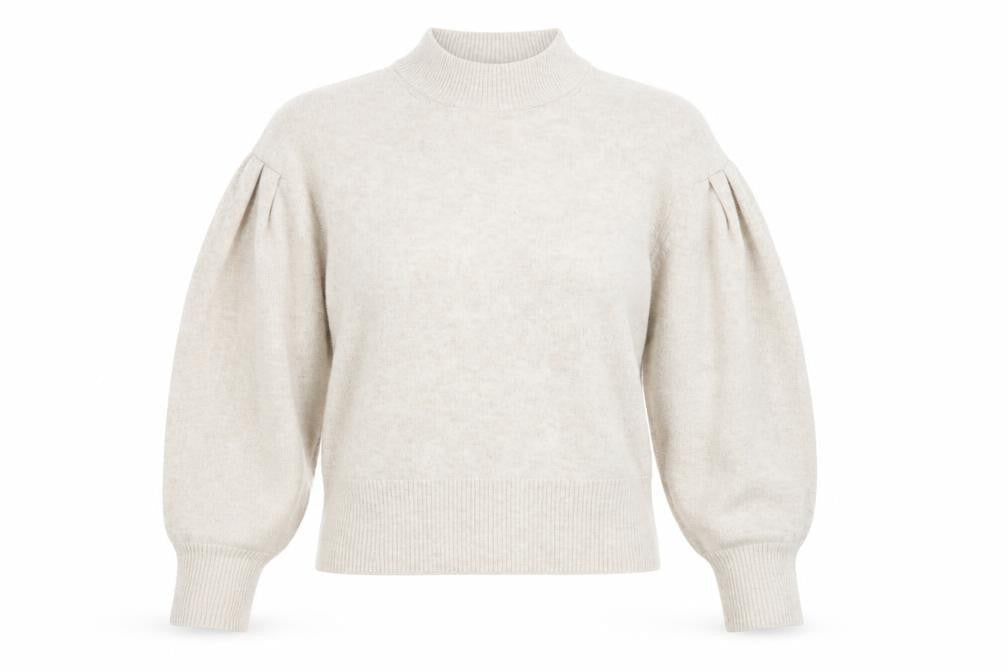 Womens UK Size M H&M Beige Pullover Jumper