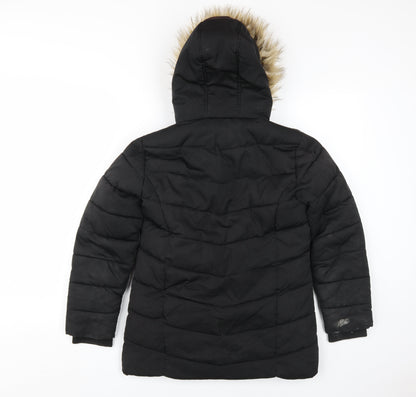 Teens UK Size 11yrs NEXT Black Puffer Jacket