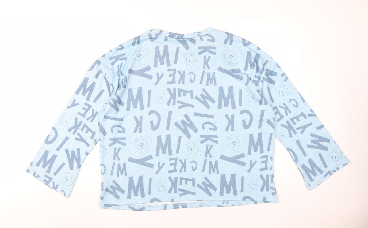 Womens UK Size 16 Disney Blue  Jumper
