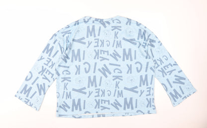 Womens UK Size 16 Disney Blue  Jumper