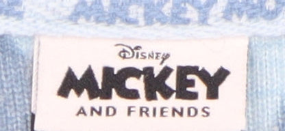Womens UK Size 16 Disney Blue  Jumper