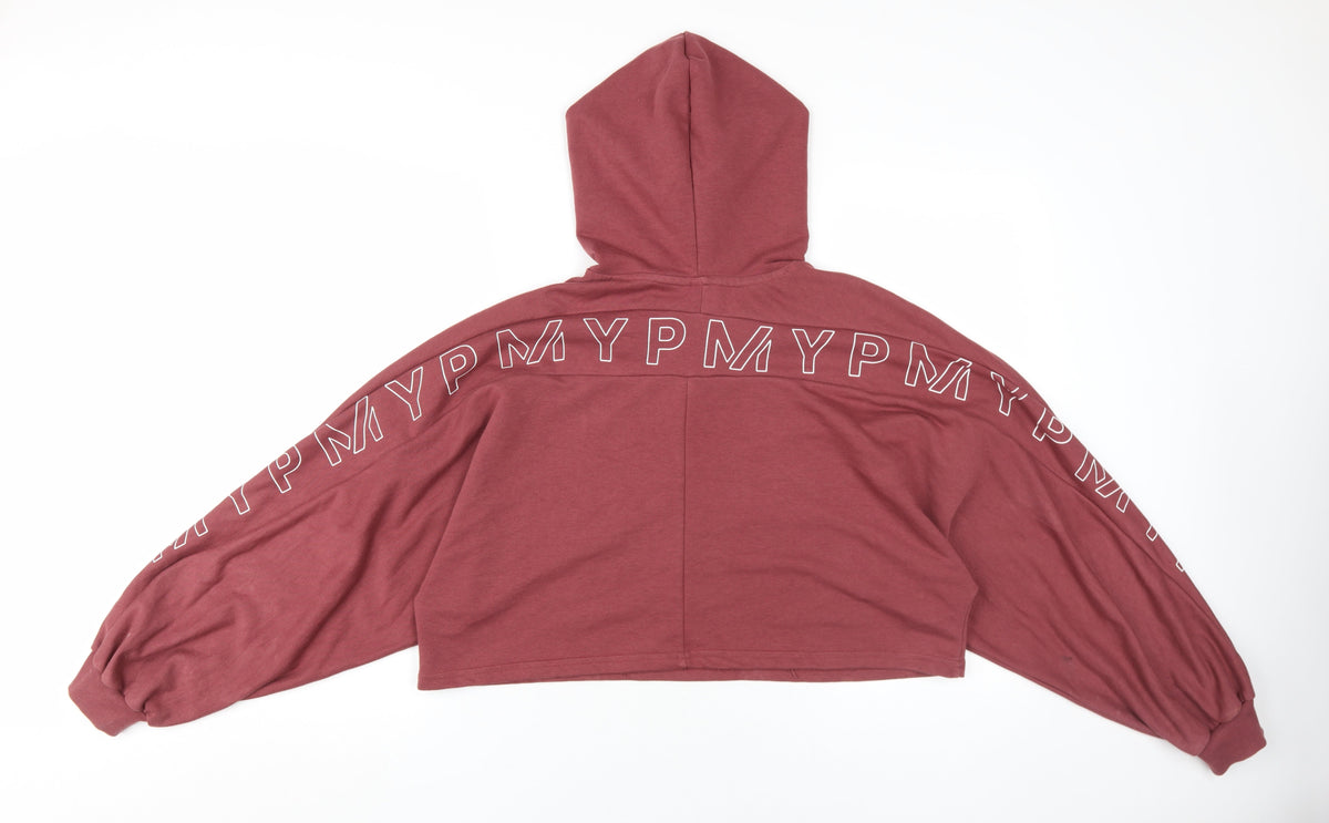 Unisex Adults UK Size M MP Red Hoodie Hoodie