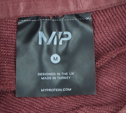 Unisex Adults UK Size M MP Red Hoodie Hoodie