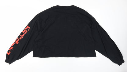 Dragon Ball Z Unisex Black Cropped T-Shirt 3XL