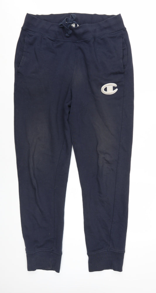 Mens UK Size M Champion  Jogger Blue Trousers