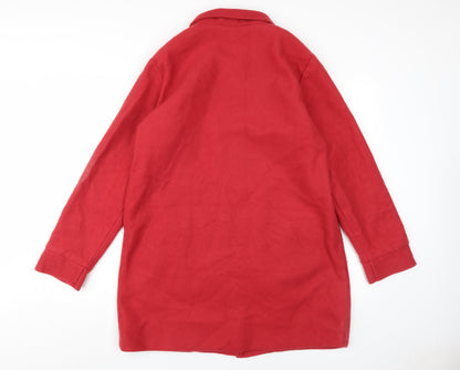 Anne De Lancay Women's Red Coat Size S