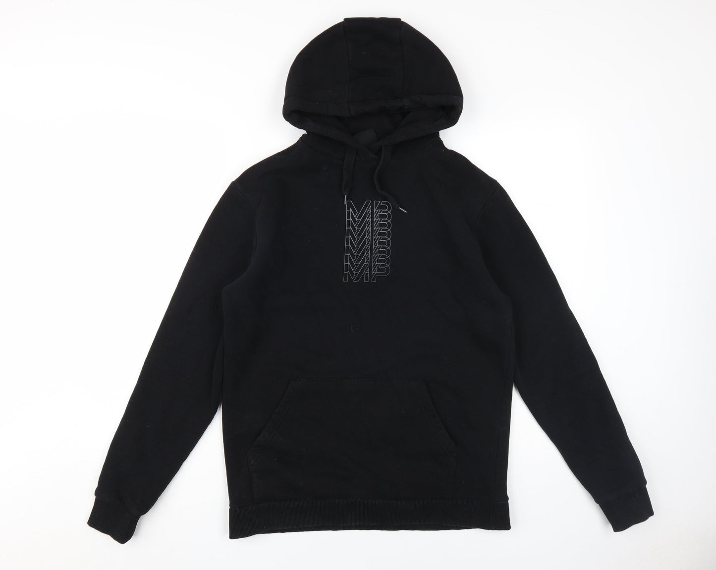 Mens UK Size S MP Black Pullover Hoodie