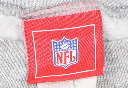 Mens UK Size M NFL Grey Pullover Sweatshirt