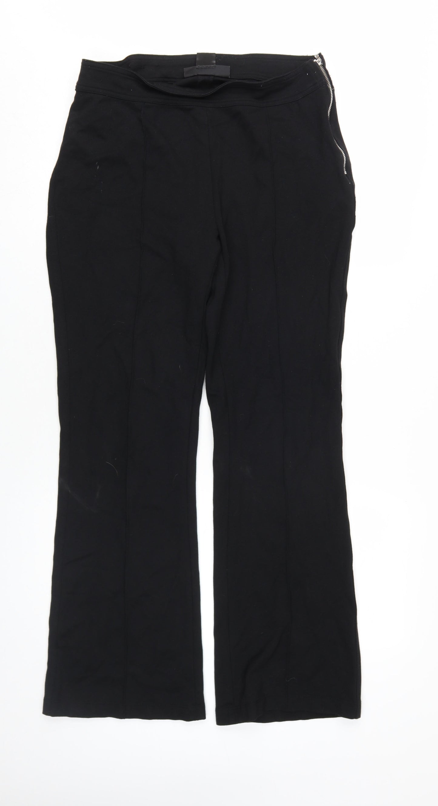 DKNY Women's Black Dress Pants, Size 14, Slim Fit
