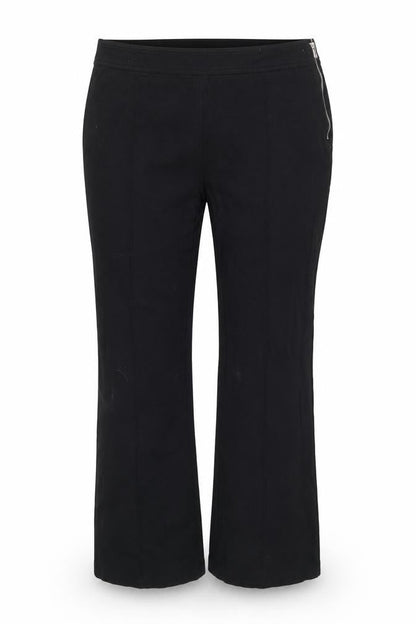 Womens UK Size 14 DKNY Slim Fit Dress Pants Black Trousers
