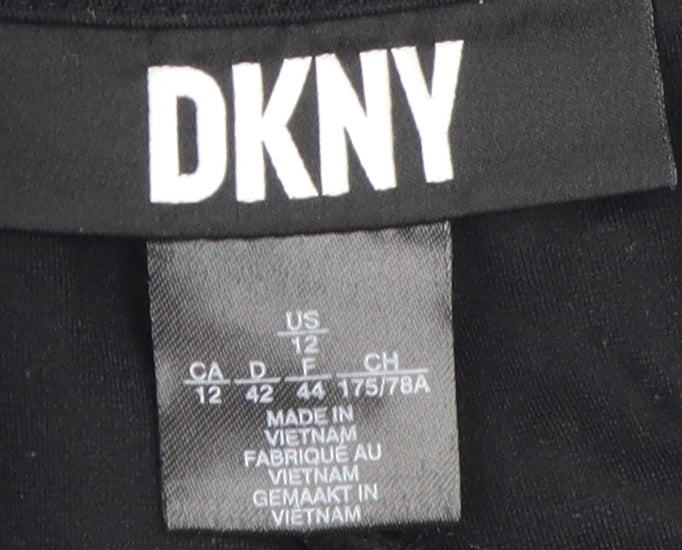 DKNY Women's Black Dress Pants, Size 14, Slim Fit