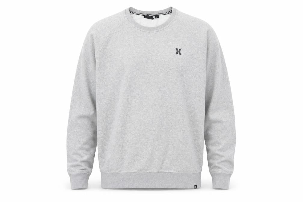 Mens UK Size L Hurley Grey Pullover Sweatshirt