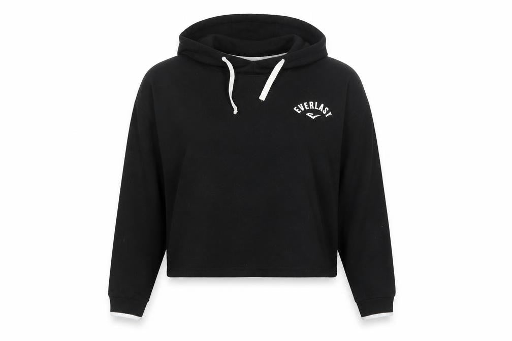 Womens UK Size 12 Everlast Black Pullover Hoodie
