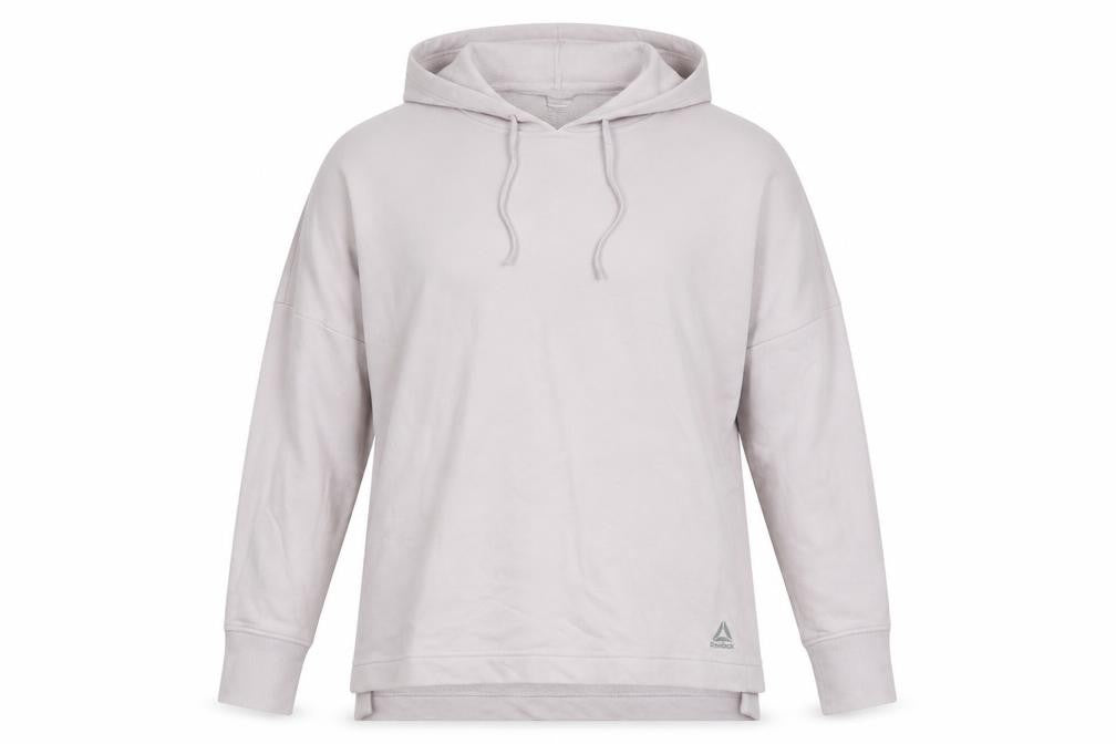 Womens UK Size S Reebok Ivory Pullover Hoodie