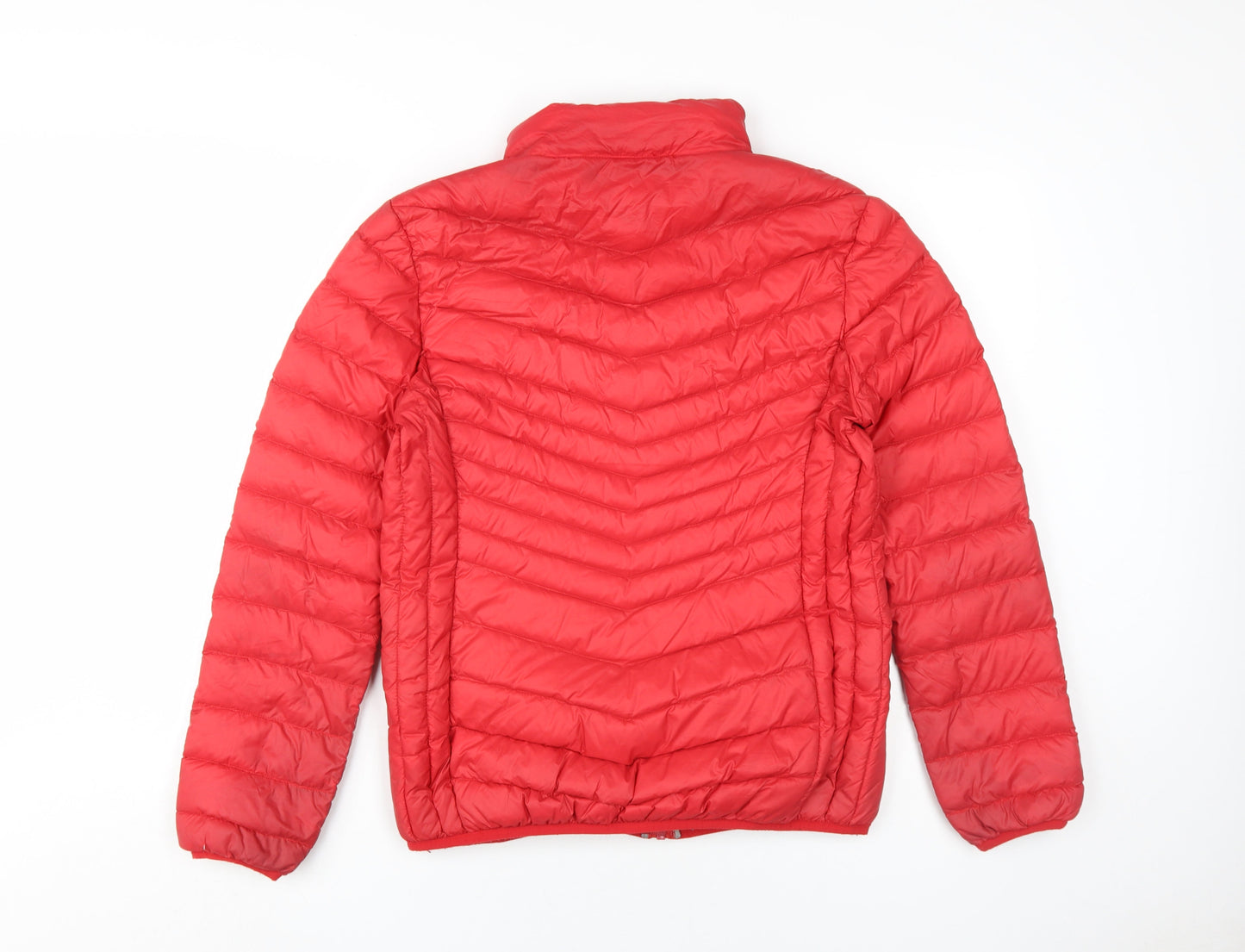 Womens UK Size L Surfanic Red Puffer Jacket