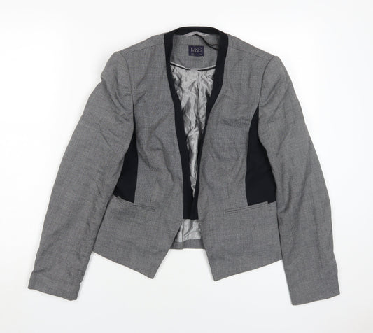 Marks and Spencer Women's Grey Blazer UK 8