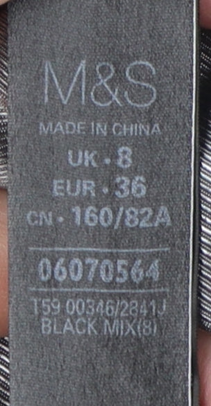 Marks and Spencer Women's Grey Blazer UK 8